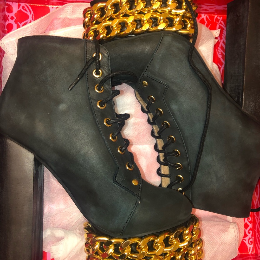 Triple Stacked Jeffrey Campbell Lita Boots